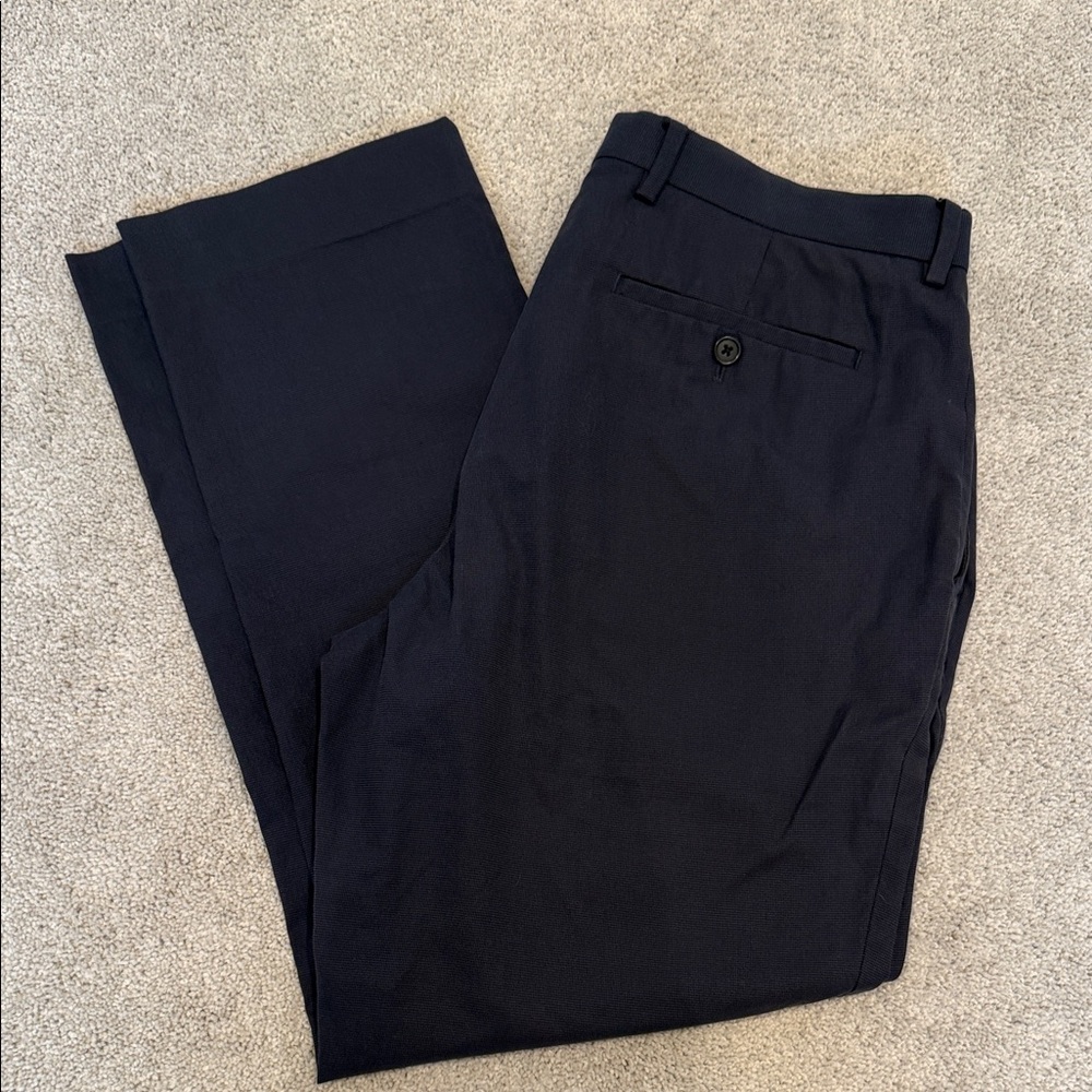 Banana Republic Men's Black Dress Pants - Classic Straight